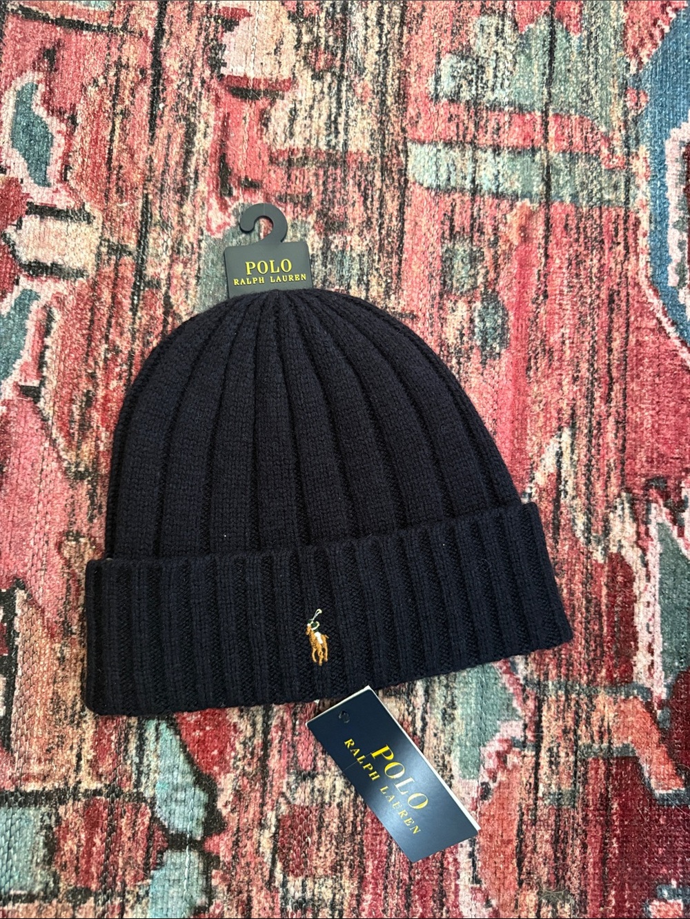 Polo Ralph Lauren Signature Pony Wool-Blend Beanie